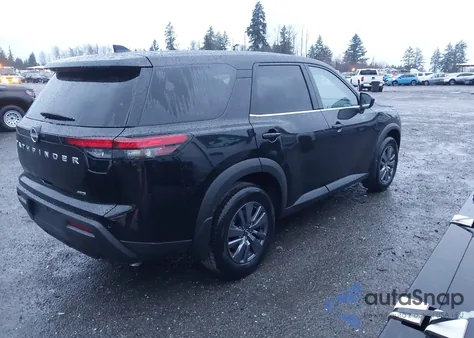 2025 Nissan Pathfinder S 4Wd z USA, uszkodzony, nr VIN 5N1DR3AC7SC312525